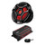 JVC 10in Marine RGB Subwoofer + Waterproof Mono Amp Bundle