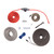 Rockford P1-1X10 Loaded 10in Sub, R2-500X1 Amp and 8GA Kit