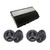 ARC Audio MOTO 800 Amp + 4 MOTO-CX6 6.5in Powersports Speakers