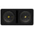 Kicker Dual CompC 12" Box with CXA800.1 Amp and 4GA Kit