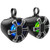 MTX PS800.4 Amp + 4 PS65C-BP 6.5in RGB Powersports Pods