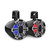 MTX MA800.4 Amp + 4 MA8C-BP 8in RGB Marine Tower Speakers