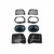 DS18 Diamond MP694 4-Speaker DS18 14-23 Harley Touring Kit