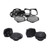 Rockford 98-13 Street Glide 6-Speaker Touring Speaker Kit