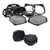 Rockford 98-13 Street Glide Fairing & 6x9 Bag Speaker Kit