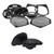 Rockford 98-13 Road Glide Fairing & 6x9 Bag Speaker Kit