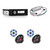 Clarion M508 Marine Stereo Bundle with XC2410 Amp and 4 CMS-651RGB Speakers