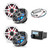 Clarion CMM-10 Marine Stereo Bundle with XC2410 Amp and 4 Premium RGB Speakers