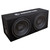 Memphis Audio SE210 Dual 10" Loaded SE Enclosure With SE2000.1DF 500 Watt Amplifier - Used, Very Good
