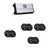 Wet Sounds HTM-8 Amp + 8 REVO 6 V3 Marine Speakers, XW-B Grille