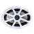 Memphis Audio 6x9 LED Marine Coaxial Speakers - 1 Pair (2 Units) - OEM Bulk Pack MXA69L With White Grilles - Used, Very Good