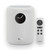 WiiM Sound White Smart Speaker | 100W Peak | 24-Bit/192kHz | 1.8" Touchscreen | AI RoomFit | Remote