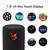 WiiM Sound Black Smart Speaker | 100W Peak | 24-Bit/192kHz | 1.8" Touchscreen | AI RoomFit | Remote