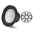 Kicker 45Kmf102 10-Inch 2-Ohm Free-Air Marine Subwoofer, Silver Led Grille