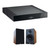 Naim CI-UNITI 102 Streamer Amplifier with Elac Debut DB63-WN Bookshelves