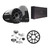Wet Sounds REV 10 HD Speakers with XZ Grilles and SYN-DX2.3HP Marine Amp