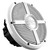 Wet Sounds HTX-2 Amp with Dual White RECON 10 Free-Air Subwoofers