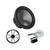 Wet Sounds REVO 10 V3 Subwoofer with Black Grille and RGB LED Kit