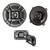 Polk DB522 5.25in + DB462 4x6 Marine Speaker Bundle