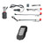 XKGLOW MX-CAR-MINI 4pc Interior Kit + RF Remote Key Fob