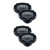 Hertz 2 Pairs HMX 8-S 8in Marine Powersports Speakers