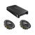 Hertz HCP 1DK Amp + Dual MPS 250 S4 10in Shallow Subwoofers
