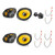 JL Audio C2-350x 3.5in (1 Pair) & C1-690x 6x9 (2 Pairs) Speakers + Metra 72-6515 Harnesses