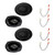 Kenwood KFC-6998RS 6x9 5-Way Speakers, 2 Pairs + Metra 72-6515 Harnesses