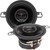 PowerBass S-3502 3.5in 2-Way Speakers, 2 Pairs + Metra 72-6515 Harnesses