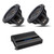 PowerBass Dual 12" 2XL-1240DS Subwoofer Kit w/XMA-800D Amp