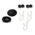 Kenwood KFC-835C (2 Pairs) & KFC-6998RS (1 Pair) Speakers + Metra 72-6515