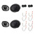 Kenwood KFC-835C 3.5in & KFC-X694 6x9 Speakers, 8-Pack + Metra 72-6515