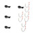 Rockford Fosgate P1V2-69 6x9 Speakers, 4 Pairs + Metra 72-6515 Harness
