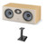 Focal Theva Center Speaker + Center Stand - Light Wood