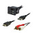 Axxess AXUSB-GM6 USB, AUX and HDMI Replacement Panel for Select GM Vehicles, 6 ft