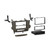 Metra 99-8274BR Single-DIN or Double-DIN Dash Kit — Toyota Highlander 2008-2012 (with factory NAV) — Dark Brown