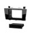 Metra 99-8909 Single-DIN Dash Kit — Subaru Legacy | Outback 2018-2019 (excludes 2.5i) — High-Gloss Black with Silver Trim