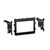 Metra 95-7022HG Single-DIN or Double-DIN Dash Kit — Mitsubishi Outlander Sport 2020-2026 — Gloss Black