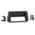 Metra 99-7638 Single-DIN Dash Kit — Nissan Sentra 2020-2025 — Gloss Black with Silver Trim