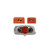 Metra 72-5500 Speaker Wiring Harness Pair for Select Ford Aerostar, Mustang and Mercury Capri