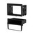 Metra 99-9605B Single-DIN or Double-DIN Dash Kit — Porsche 911 | Boxster 1997-2002 — Matte Black