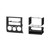 Metra 99-7012 Single-DIN or Double-DIN Dash Kit — Mitsubishi Galant 2004-2012