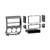 Metra 99-7509 Single-DIN or Double-DIN Dash Kit — Mazda 5 2006-2010 (without factory NAV) — Silver