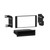 Metra 99-7621 Single-DIN Dash Kit — Nissan Versa | Note 2014-2019 — Matte Black