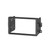 Metra 95-7405 Double-DIN Dash Kit — Nissan Titan 2008-2015 (Base model) — Matte Black