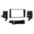 Metra 99-8231 Single-DIN or Double-DIN Dash Kit — Toyota Camry 2002-2006 (without factory NAV) — Matte Black