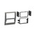 Metra 95-7424 Double-DIN Dash Kit — Nissan Titan 2008-2012 — Silver