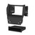 Metra 99-7386B Single-DIN or Double-DIN Dash Kit — Hyundai Santa Fe 2013-2019 (with factory NAV) — Matte Black