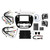 Metra 99-7388HG Single-DIN or Double-DIN Dash Kit — Kia Soul 2014-2019 (with factory NAV) — Gloss Black Housing with Matte Black Controls
