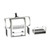 Metra 99-7604 Double-DIN Dash Kit — Infiniti G35 2003-2004 (without factory NAV) — Silver